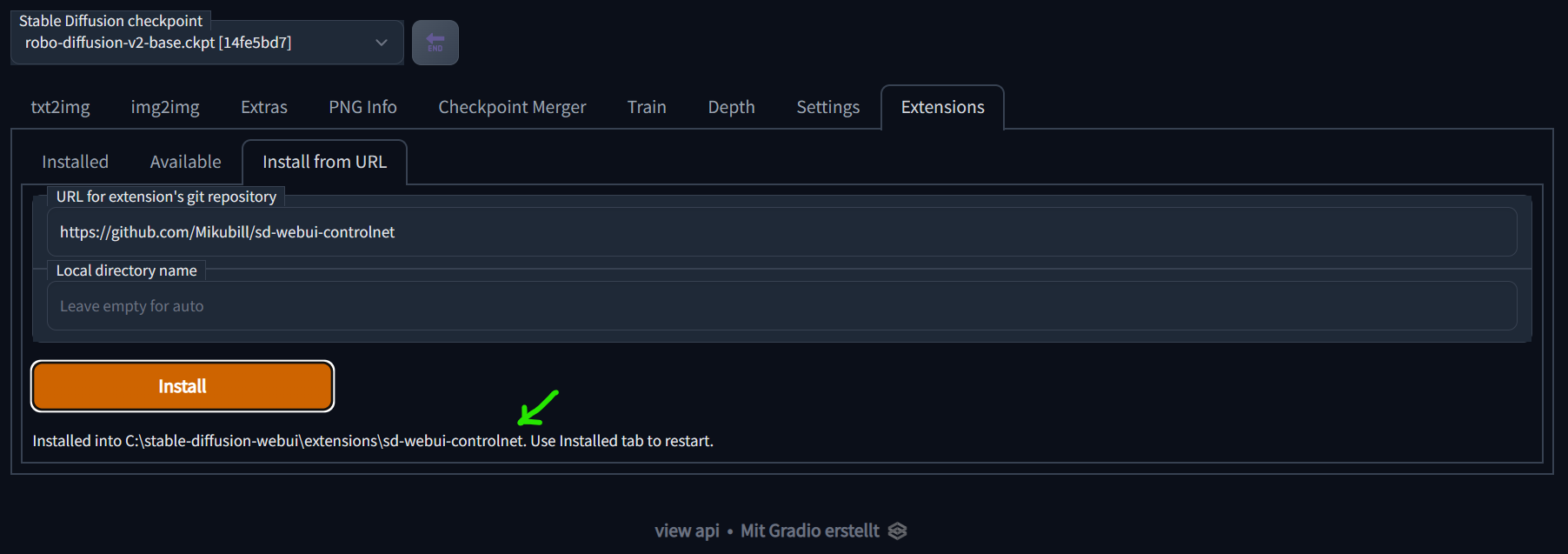 Controlnet for Stable Diffusion in AUTOMATIC1111 web UI