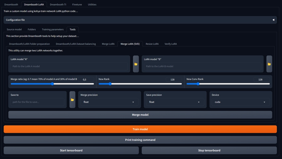 Lora merging tutorial