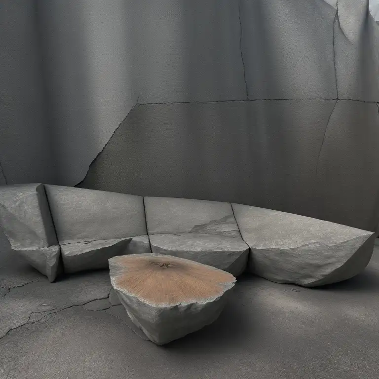 Stone architeccture, table set by Daniel Sandner