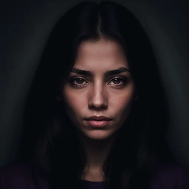 TensorRT photorealistic image studio dark portrait