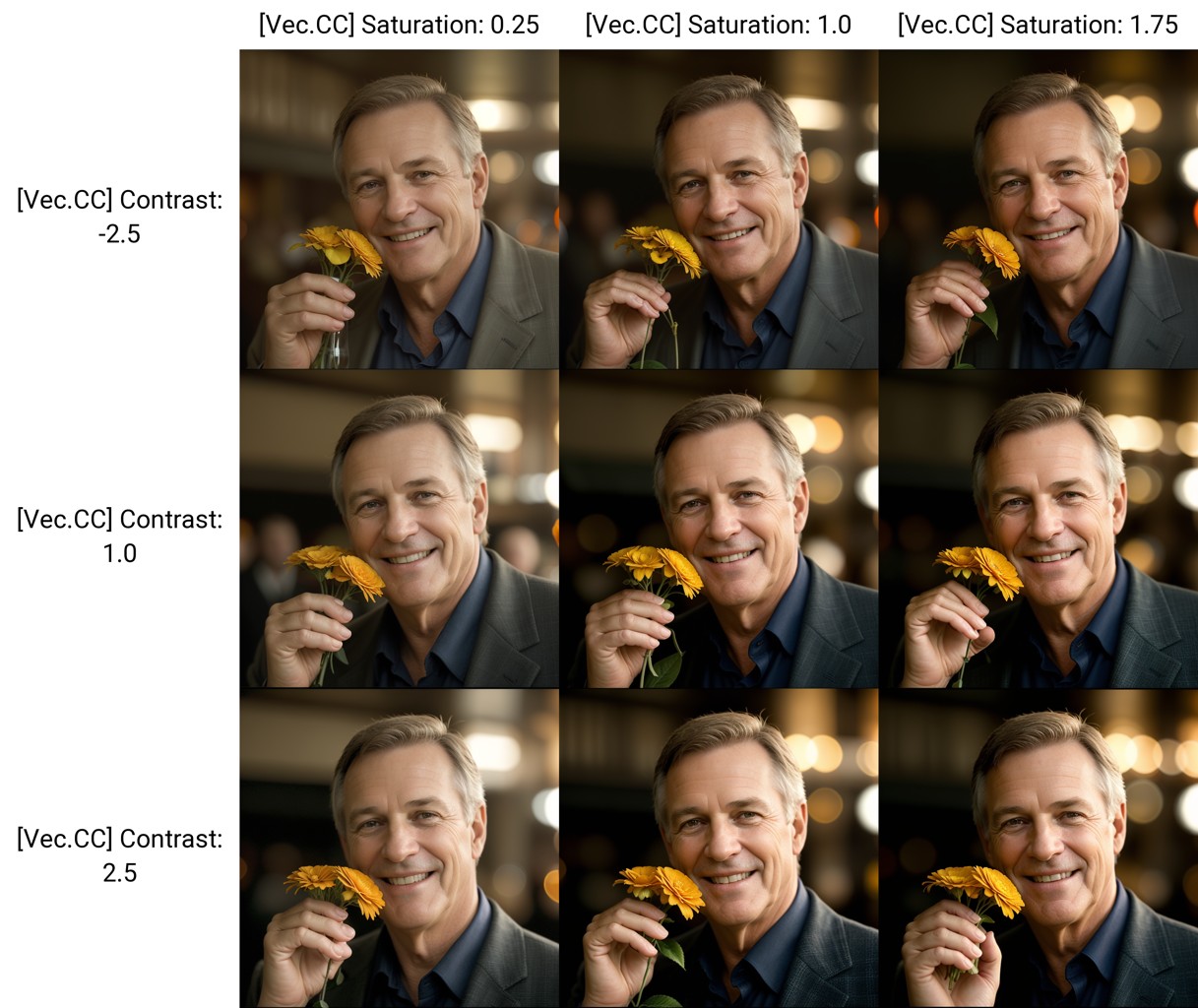 Color Saturation in Stable Diffusion