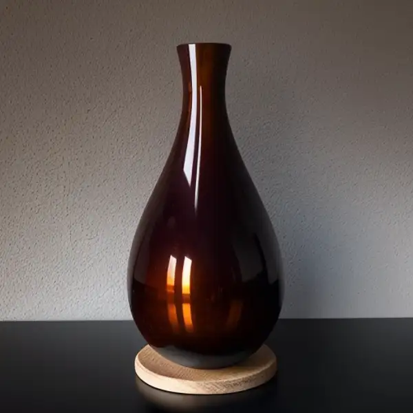 Simply Glass Vase, Designed by Daniel Sandner, part of Artificial Intelligence in Industrial Design Project  