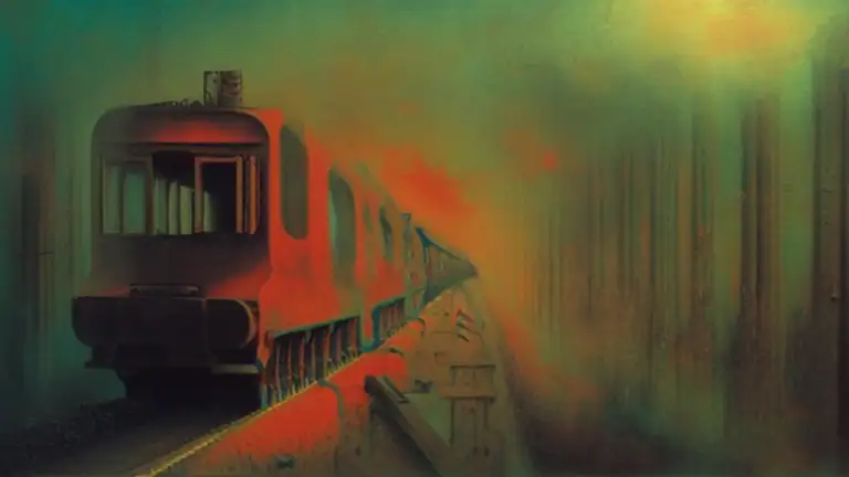 Sandner AI Art - The Train